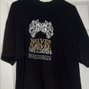 Darc Sport Black Wolves Graphic Muscle Tee